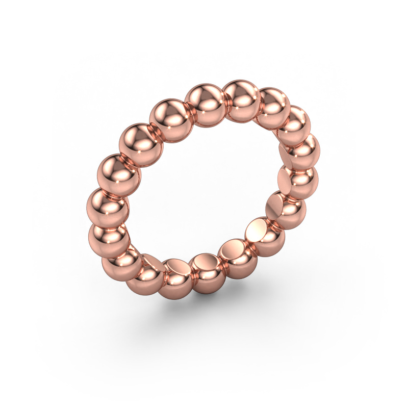 Bild von Vorsteckring Dani 4mm 585 Roségold