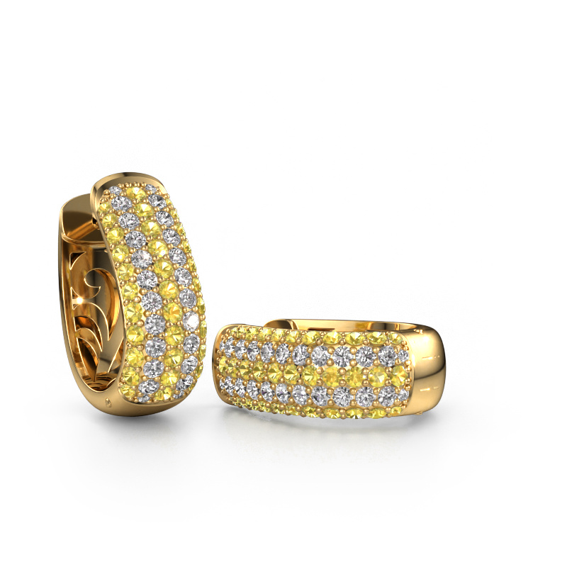 Bild von Creole Danika 10.5 B 585 Gold Gelb Saphir 1.1 mm