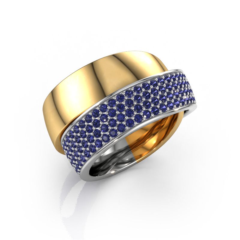 Bild von Ring Danna 585 Gold Saphir 1.3 mm