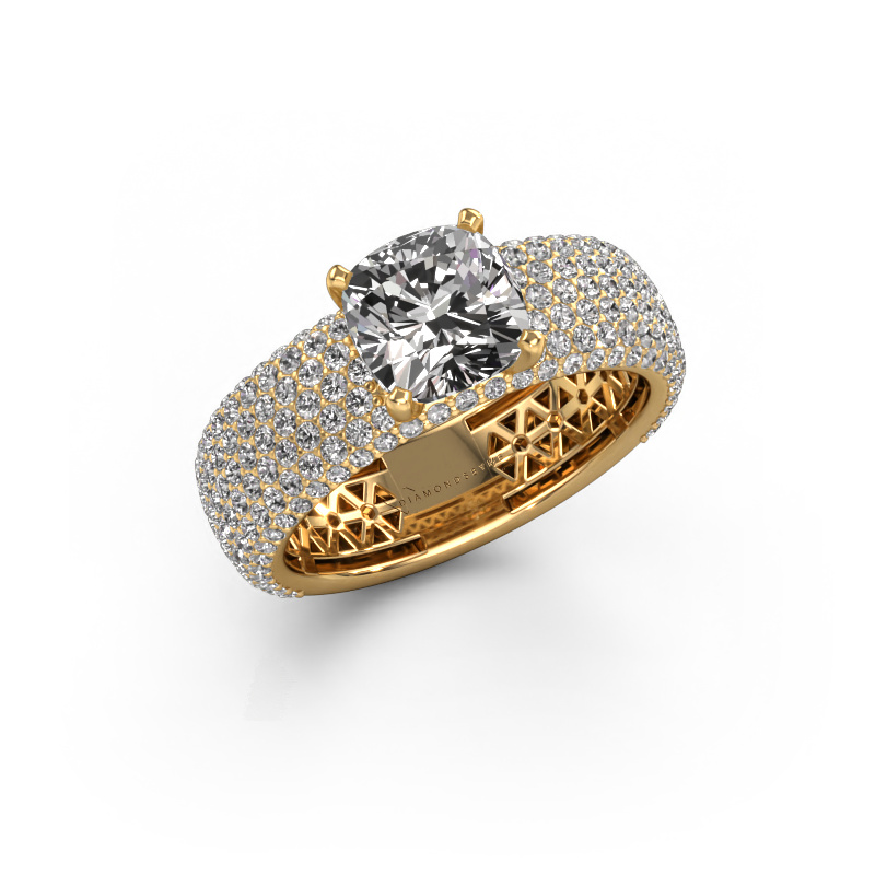 Image of Engagement ring Darcy 585 gold Diamond 3.37 crt