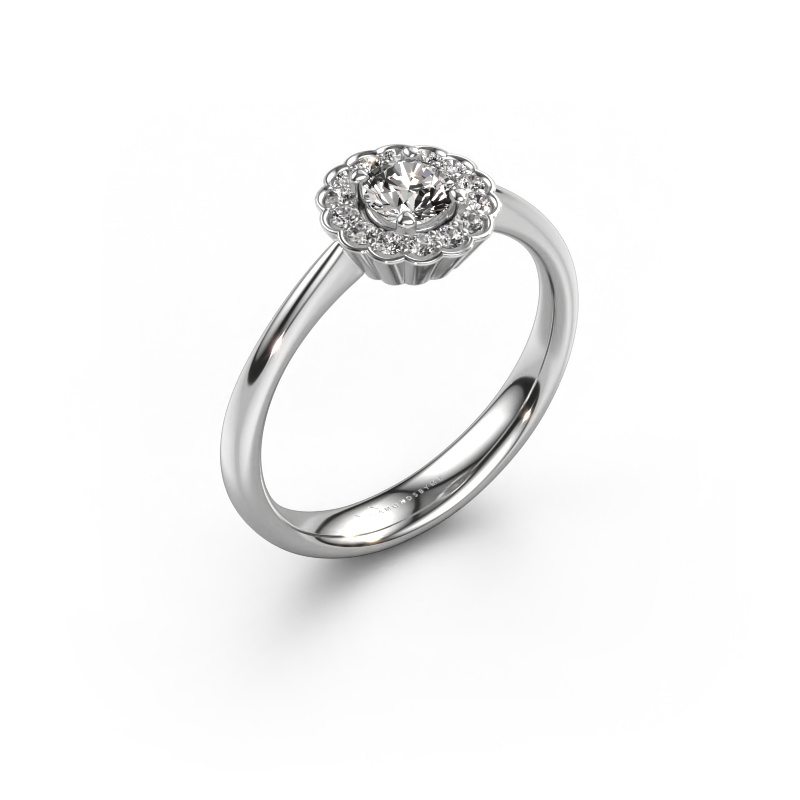 Image of Engagement ring Debi 950 platinum Diamond 0.44 crt