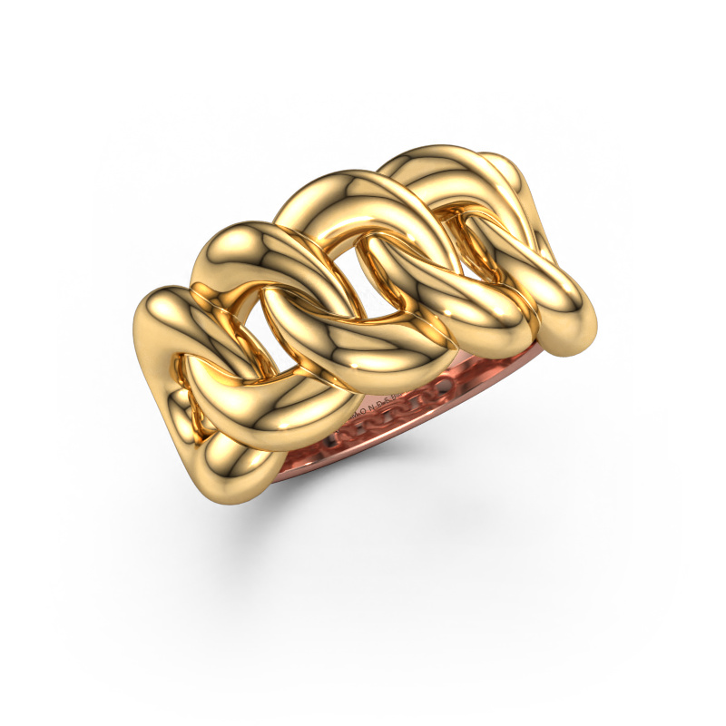 Image of Ring Delmy 12mm 585 rose gold