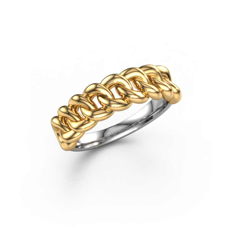 Image of Ring Delmy 6mm 585 white gold