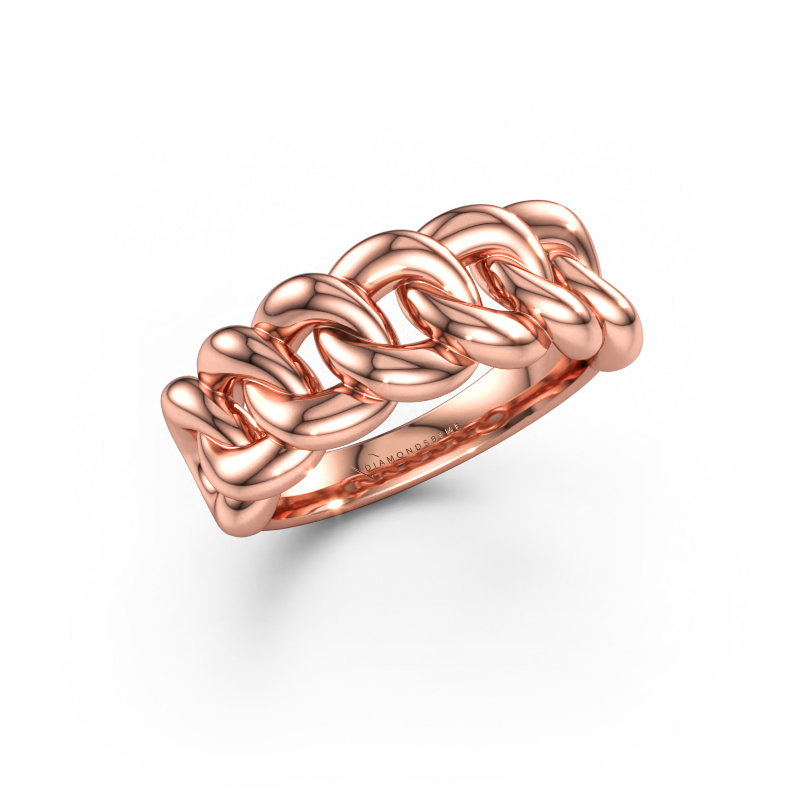 Bild av Ring Delmy 8mm 585 roséguld