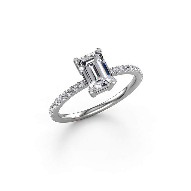 Bild von Verlobungsring Denita 2 EME 950 Platin Lab-grown Diamant 1.330 crt