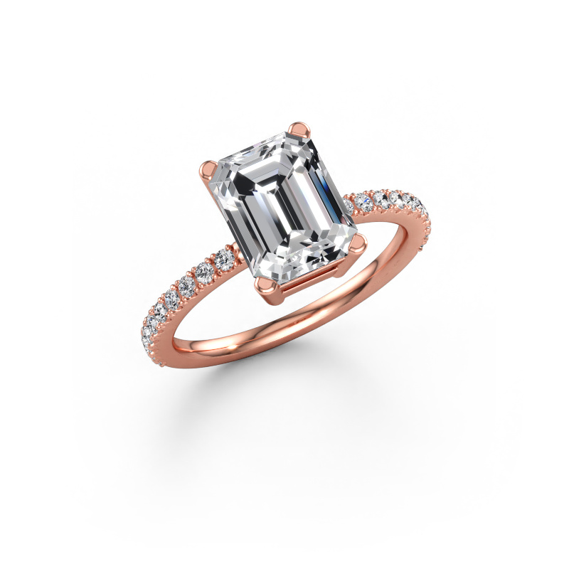 Bild av Förlovningsring Denita 2 EME 585 roséguld Diamant 2.74 crt