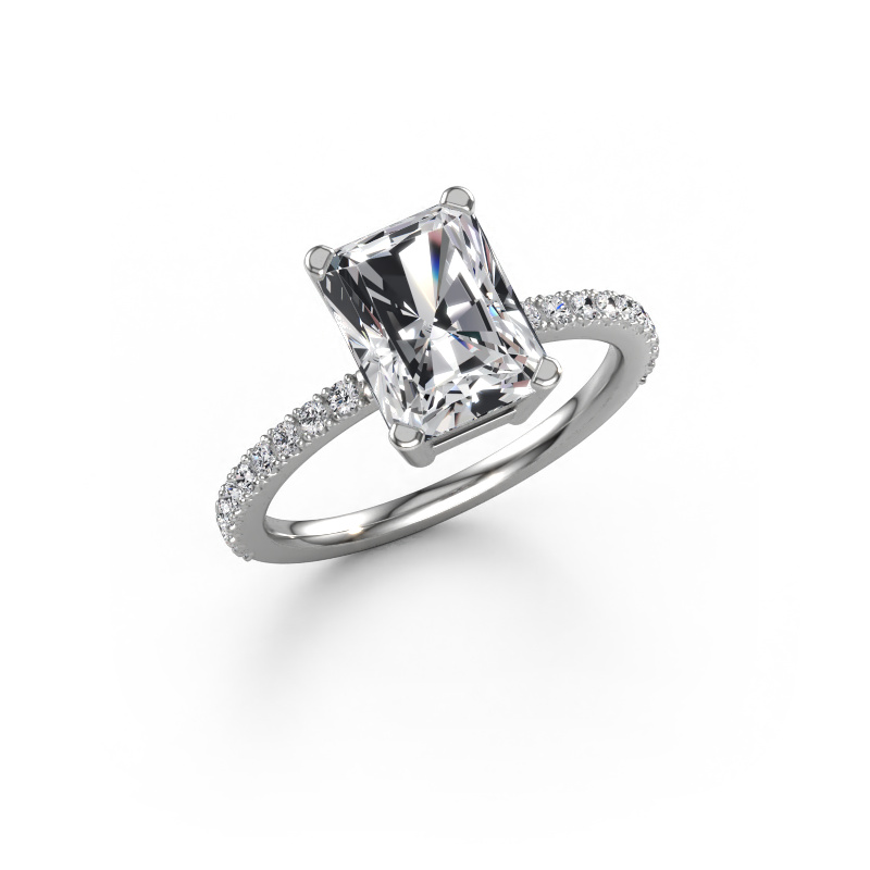 Bild von Verlobungsring Denita 2 RAD 950 Platin Diamant 2.74 crt