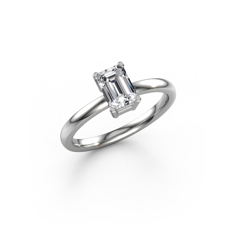 Bild von Verlobungsring Denita 1 EME 950 Platin Diamant 0.90 crt