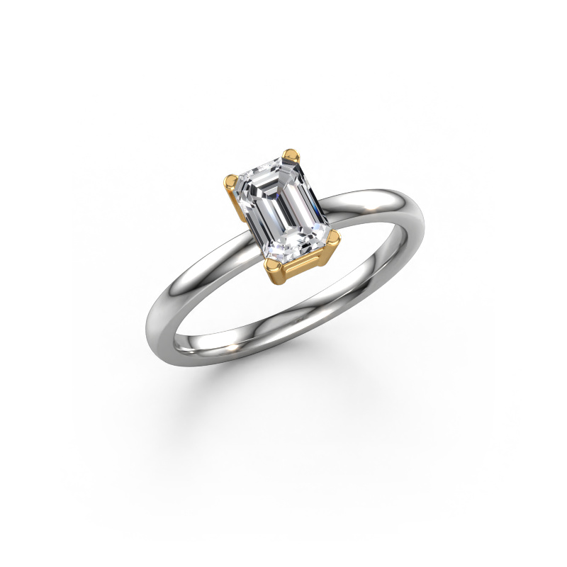 Afbeelding van Verlovingsring Denita 1 EME 585 Witgoud Lab-grown diamant 0.90 crt