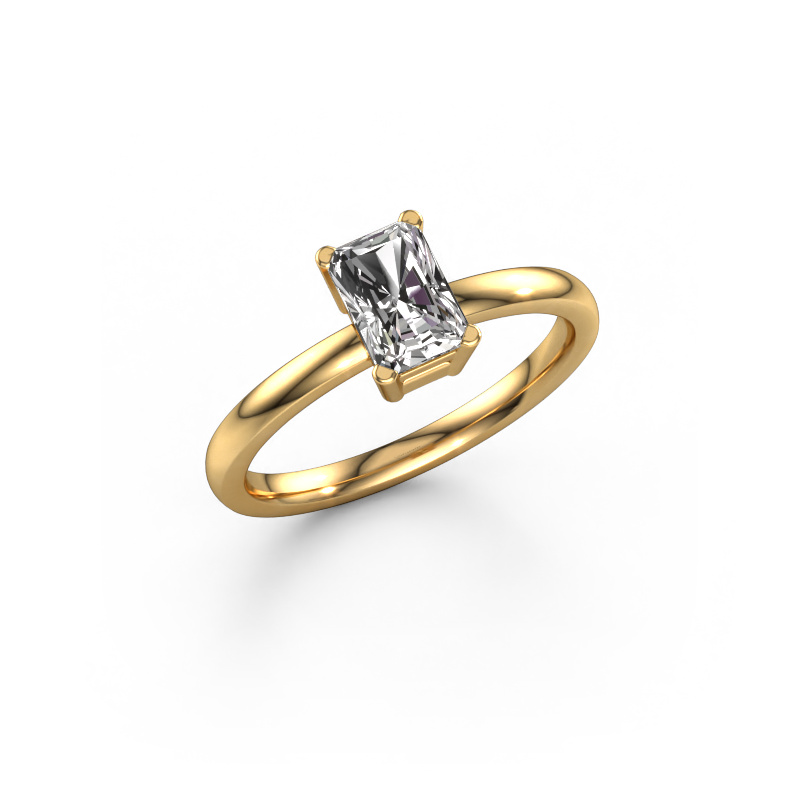 Bild von Verlobungsring Denita 1 RAD 585 Gold Lab-grown Diamant 0.75 crt