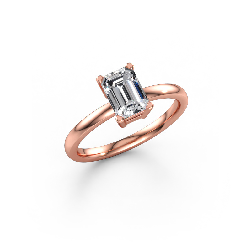 Bild av Förlovningsring Denita 1 EME 585 roséguld Diamant 1.15 crt
