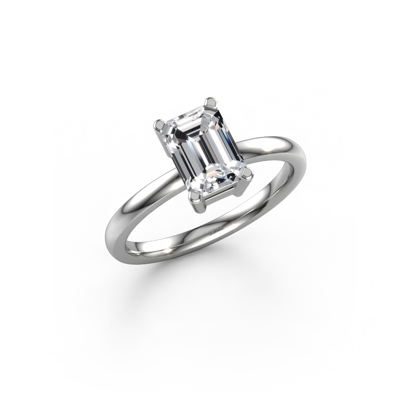 Image of Engagement ring Denita 1 EME 950 platinum Diamond 1.50 crt