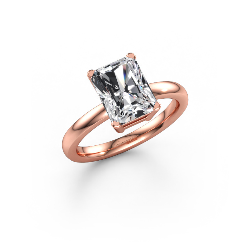 Immagine di Anello di fidanzamento Denita 1 RAD 585 oro rosa Diamante 2.50 crt