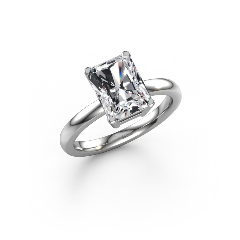 Image de Bague de fiançailles Denita 1 RAD 950 platine Diamant 2.50 crt