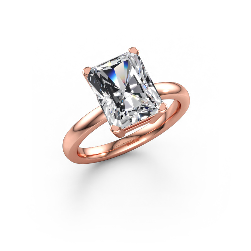 Bild av Förlovningsring Denita 1 RAD 585 roséguld Labbodlad diamant 3.50 crt