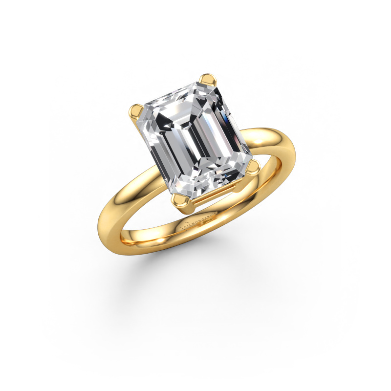 Bild av Förlovningsring Denita 1 EME 585 gult guld Diamant 3.50 crt