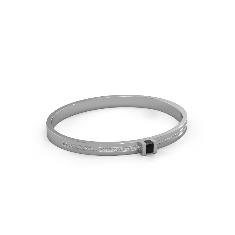Afbeelding van Armband Desire 585 witgoud Zwarte diamant 0.87 crt