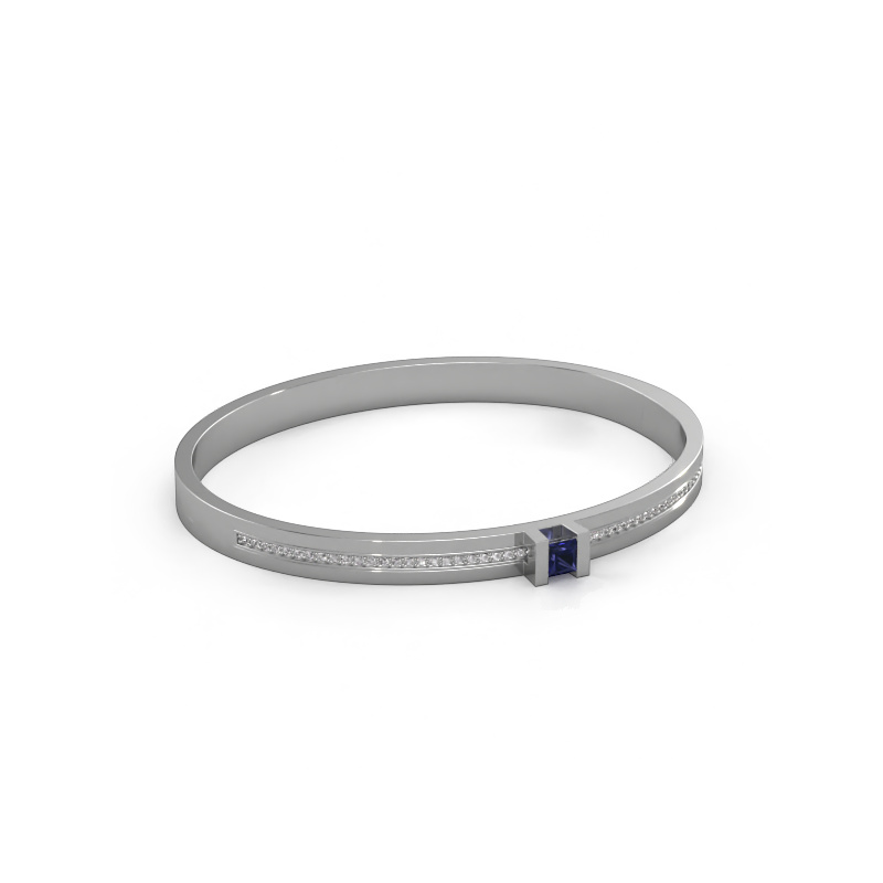 Image of Bracelet Desire 585 white gold Sapphire 4 mm