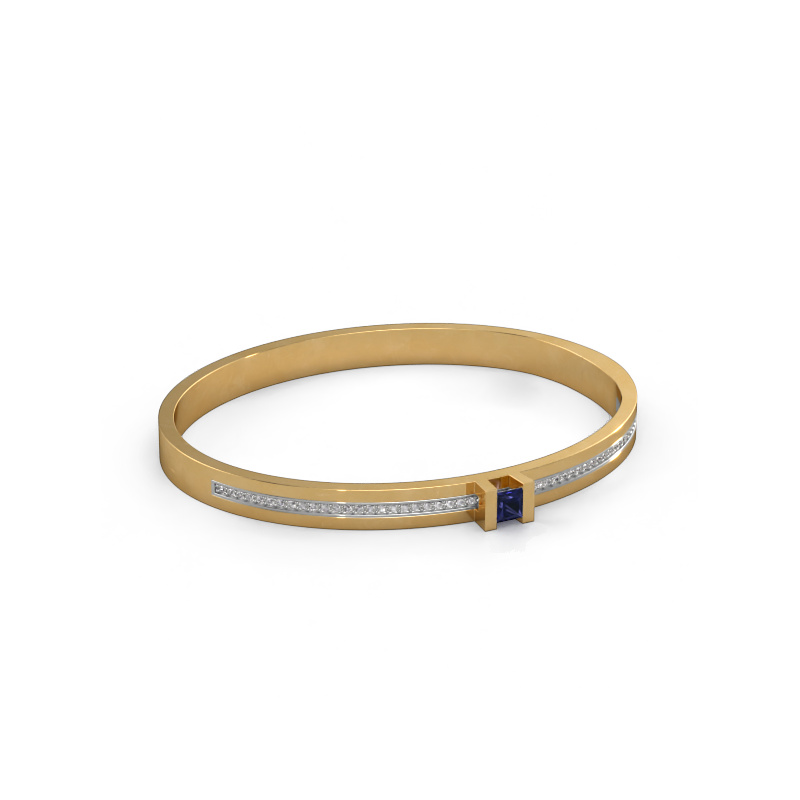 Image of Bracelet Desire 585 gold Sapphire 4 mm
