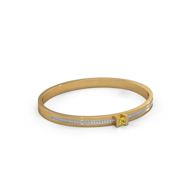 Bild von Armband Desire 585 Gold Gelb Saphir 4 mm