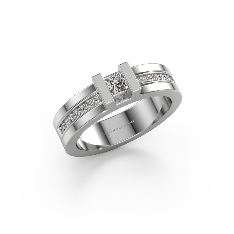 Image of Engagement ring Desire 585 white gold Diamond 0.305 crt