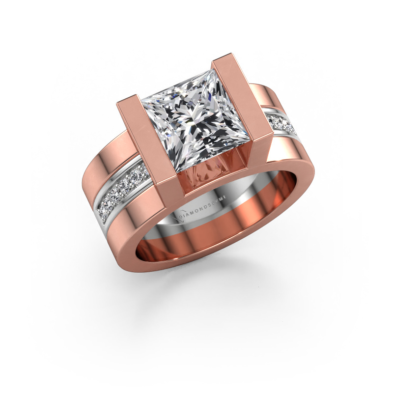 Bild von Verlobungsring Desire 585 Roségold Lab-grown Diamant 2.804 crt