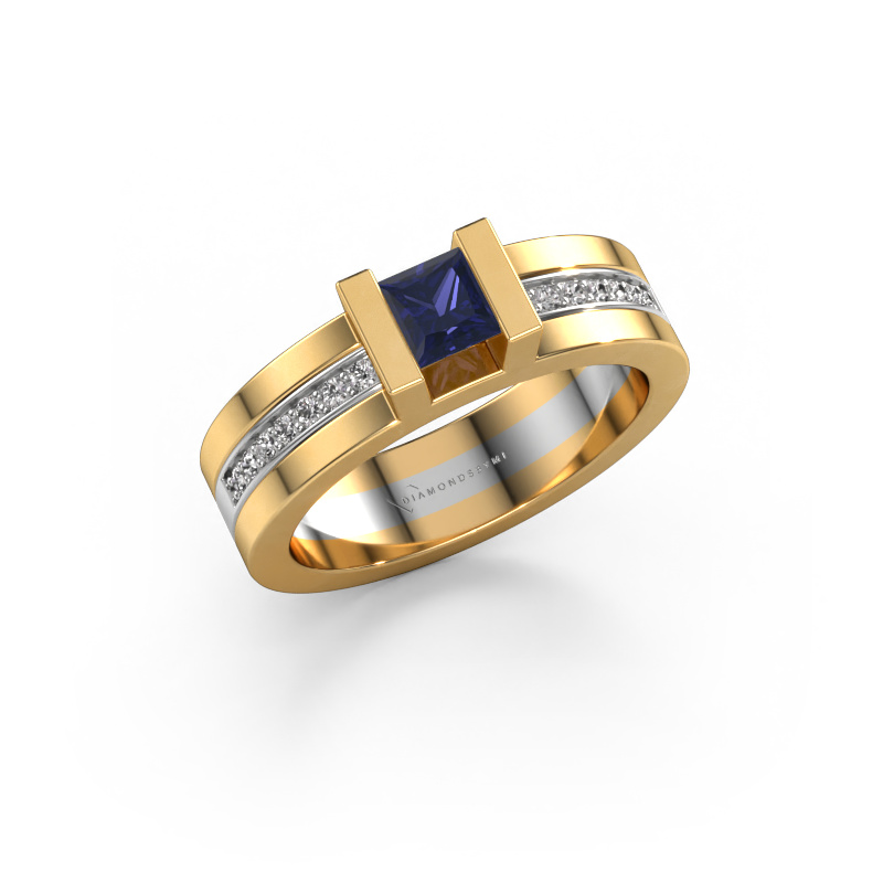 Bild von Verlobungsring Desire 585 Gold Saphir 4 mm