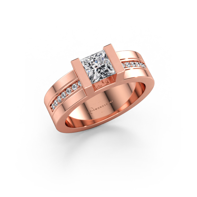 Immagine di Anello di fidanzamento Desire 585 oro rosa Diamante lab grown 0.935 crt