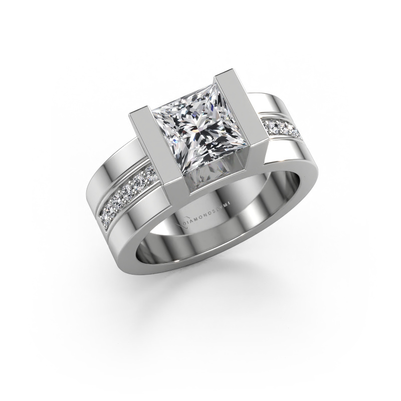 Bild von Verlobungsring Desire 585 Weißgold Lab-grown Diamant 1.904 crt