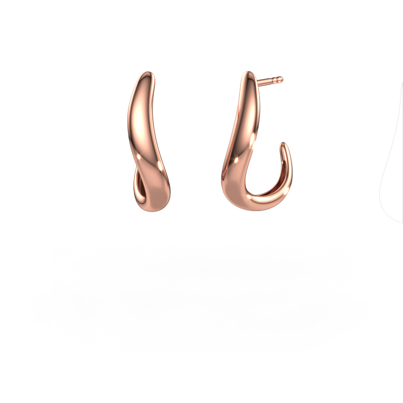 Image of Earrings Dina 1 585 rose gold