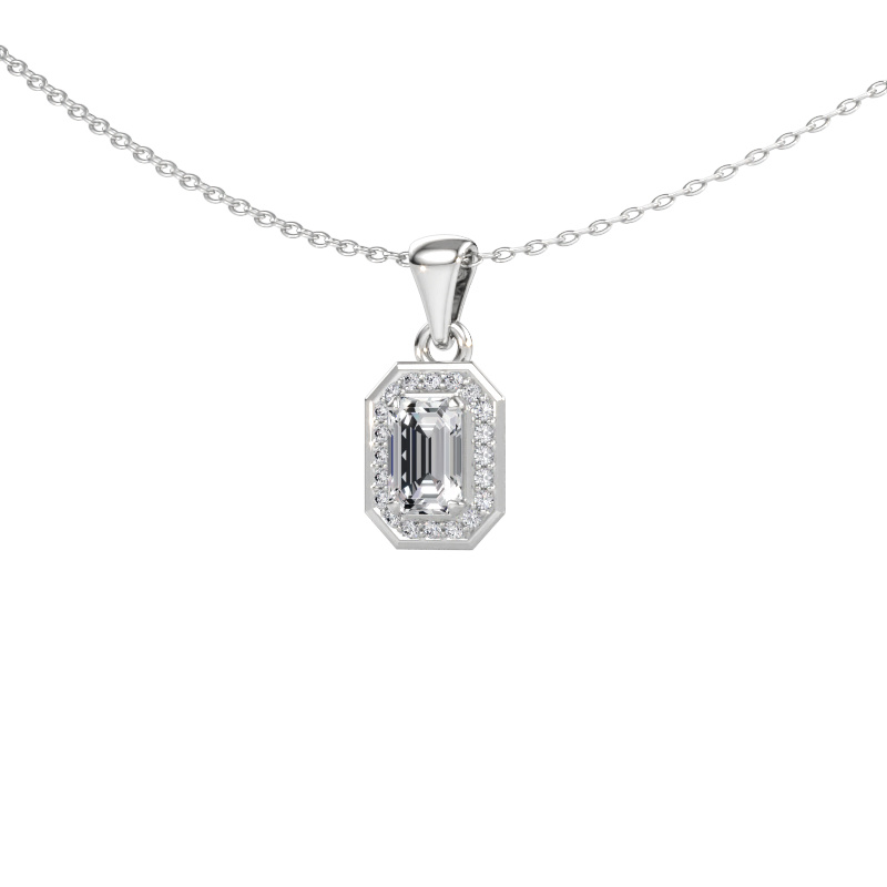 Immagine di Ciondolo Dodie 950 platino Diamante 0.800 crt