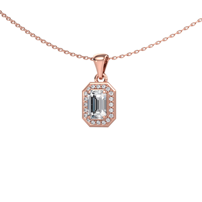 Bild von Anhänger Dodie 585 Roségold Diamant 1.00 crt