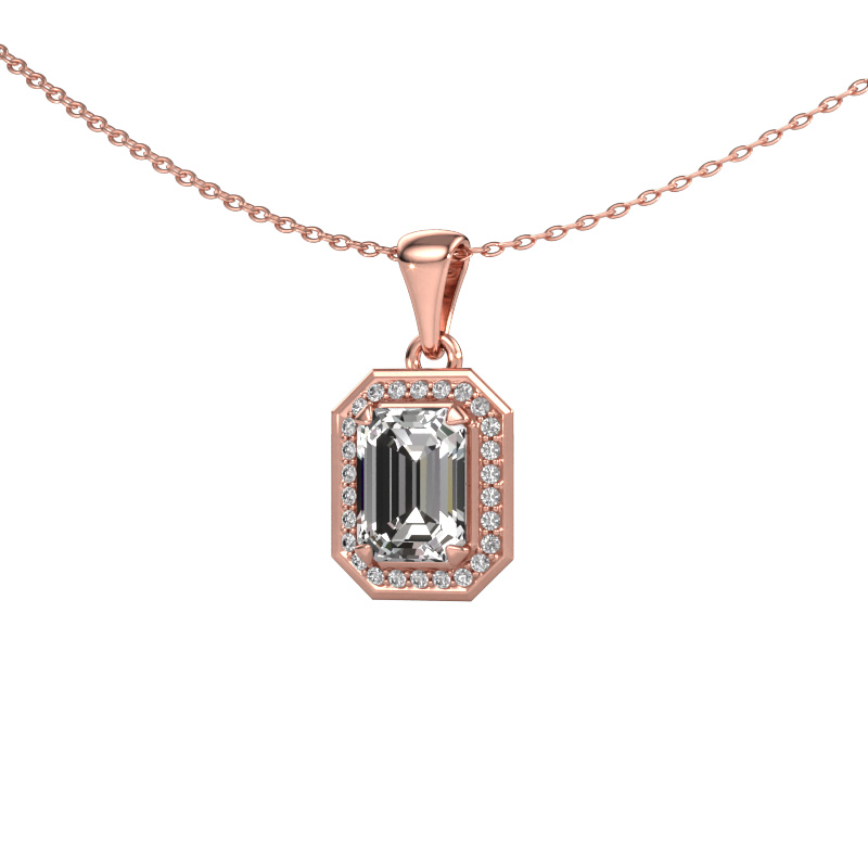 Bild von Anhänger Dodie 585 Roségold Diamant 1.88 crt