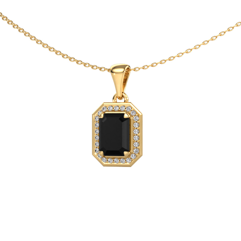 Image of Pendant Dodie 585 gold Black diamond 2.23 crt