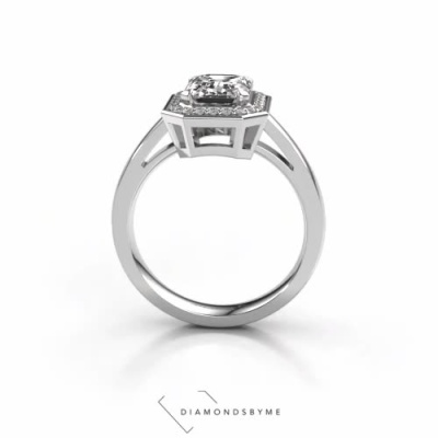 Braune Diamanten 1.88 crt Gold 1|DiamondsByMe Dodie Verlobungsring