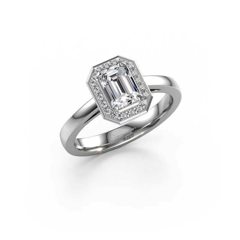 Bild von Verlobungsring Dodie 1 eme 950 Platin Diamant 1.00 crt