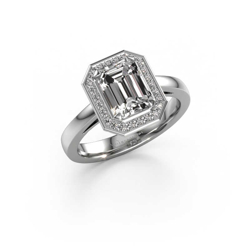 Bild von Verlobungsring Dodie 1 eme 950 Platin Diamant 1.88 crt