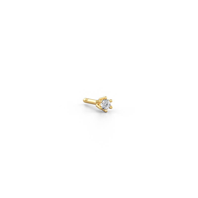 Afbeelding van Heren oorbel Dominic 585 goud Lab-grown diamant 0.03 crt