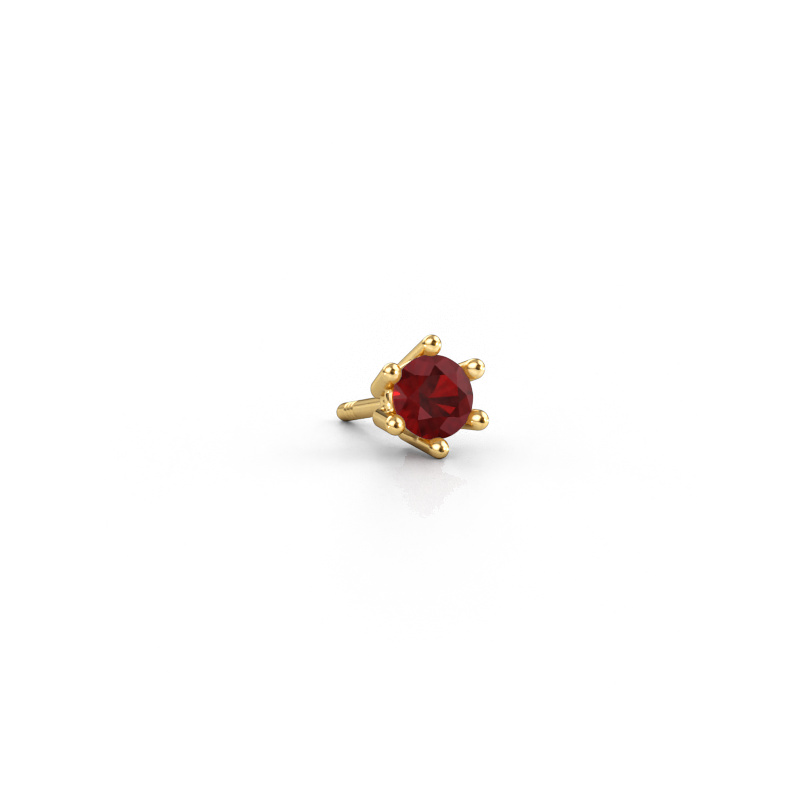 Immagine di Orecchino da uomo Dominic 585 oro Rubino 4 mm
