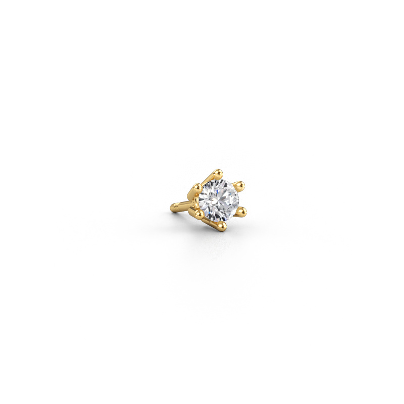 Immagine di Orecchino da uomo Dominic 585 oro Diamante 0.30 crt