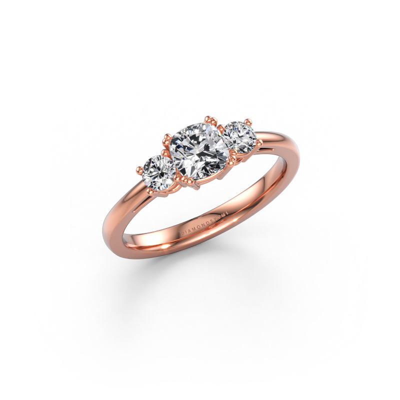 Bild av Förlovningsring Dominique CUS 1 585 roséguld Diamant 0.94 crt