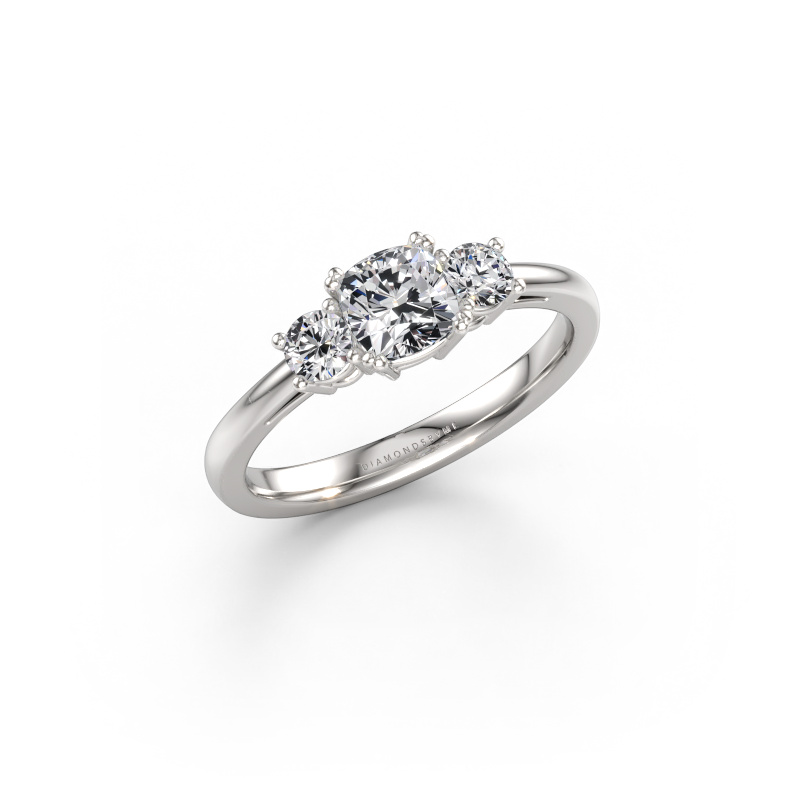 Immagine di Anello di fidanzamento Dominique CUS 1 950 platino Diamante lab grown 0.94 crt