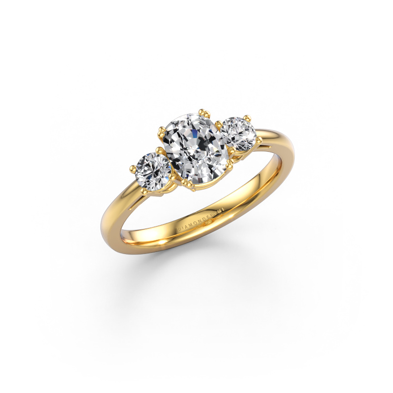 Immagine di Anello di fidanzamento Dominique CSH 1 585 oro Diamante lab grown 1.360 crt