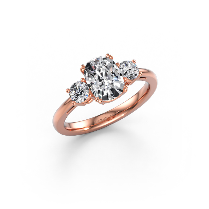 Immagine di Anello di fidanzamento Dominique CSH 1 585 oro rosa Diamante 1.90 crt