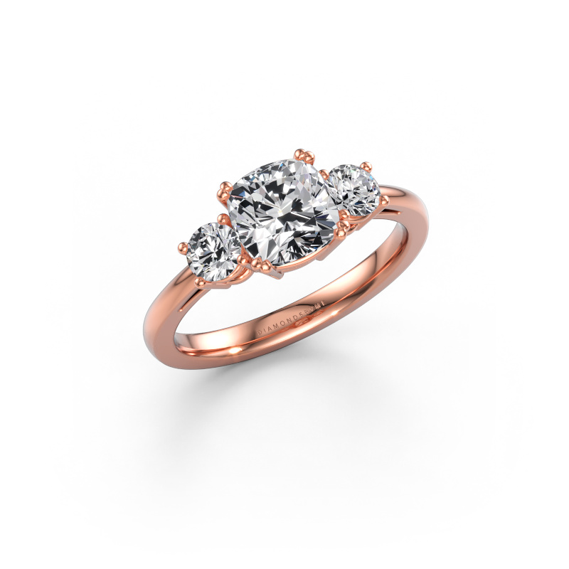 Bild av Förlovningsring Dominique CUS 1 585 roséguld Diamant 1.90 crt