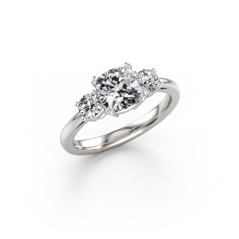 Immagine di Anello di fidanzamento Dominique CUS 1 585 oro bianco Diamante 1.90 crt