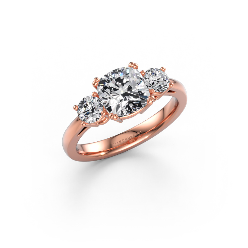 Bild av Förlovningsring Dominique CUS 1 585 roséguld Diamant 2.50 crt