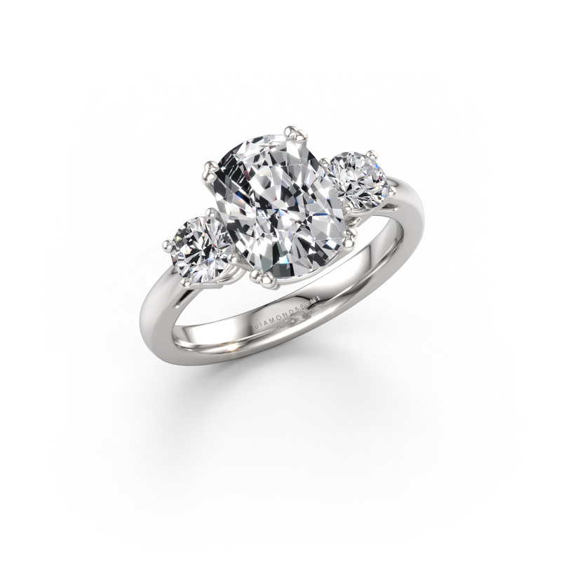 Immagine di Anello di fidanzamento Dominique CSH 1 950 platino Diamante 3.10 crt