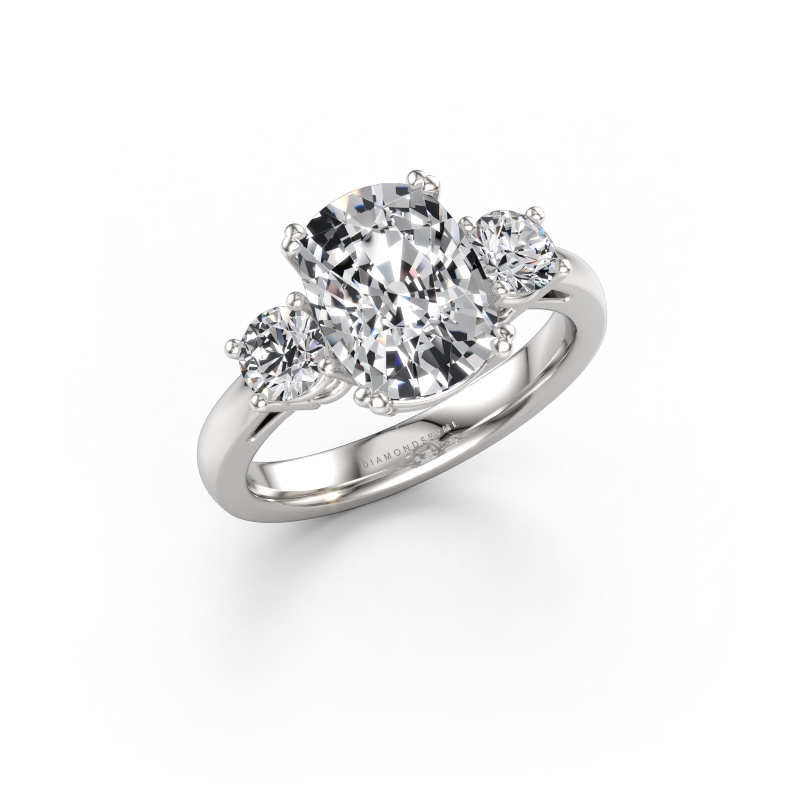 Bild av Förlovningsring Dominique CSH 1 585 vitt guld Diamant 3.60 crt