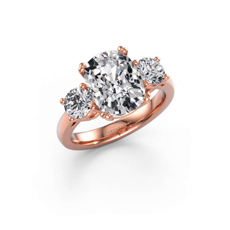 Bild av Förlovningsring Dominique CSH 1 585 roséguld Labbodlad diamant 4.30 crt